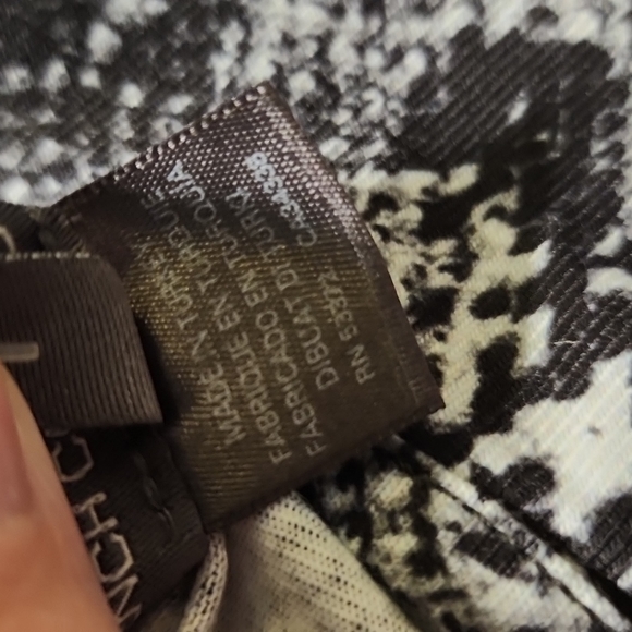 French Connection Snakeskin Print Crop Top - Picture 8 of 8